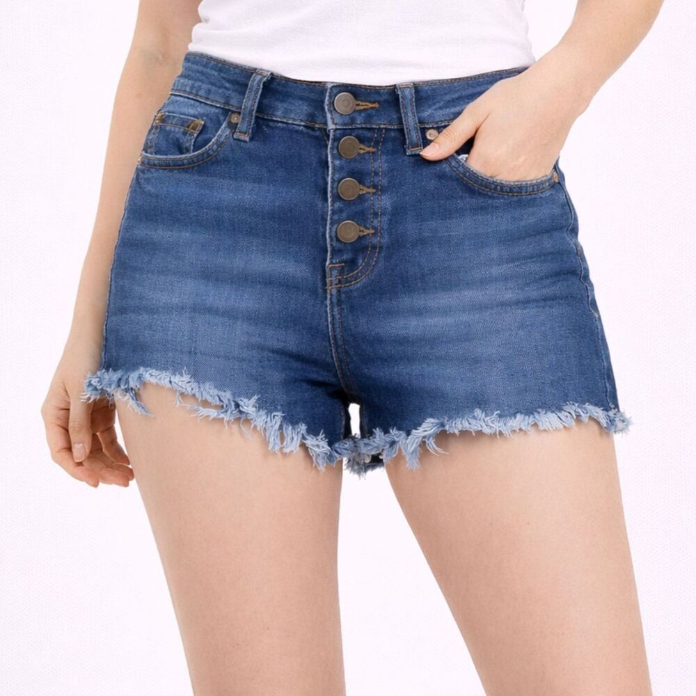 Abound Button Front Short Shorts 25